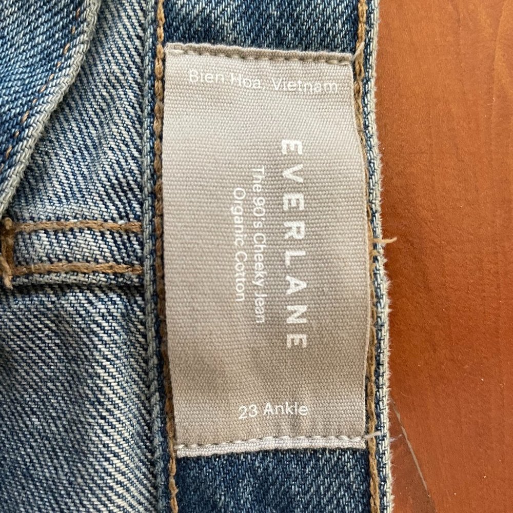 Everlane 90s Cheeky in Jean Vintage Mid Blue Size 23